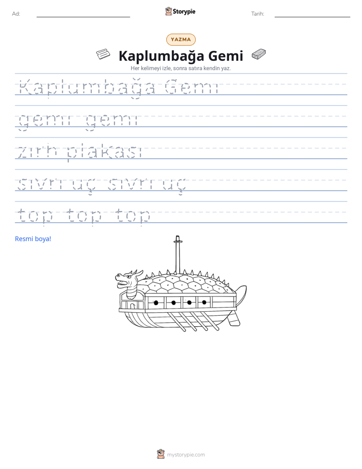 Yazma Pratiği