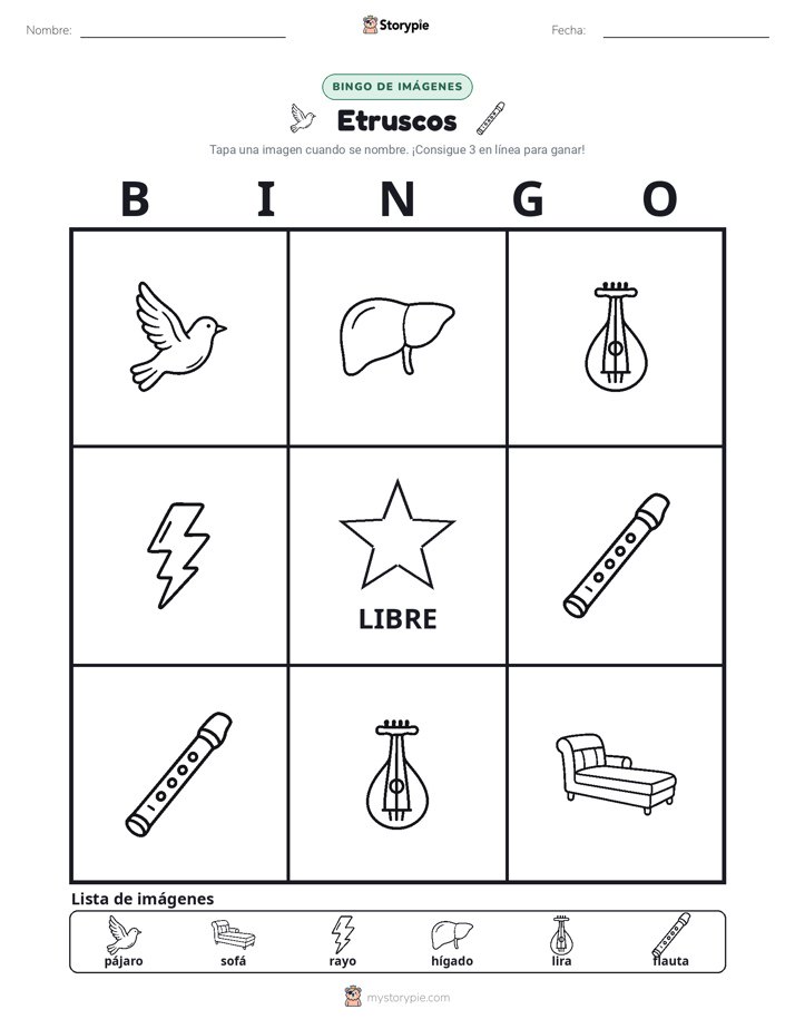 Bingo de Imágenes