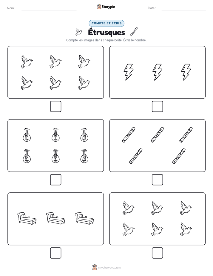 Compter & Écrire