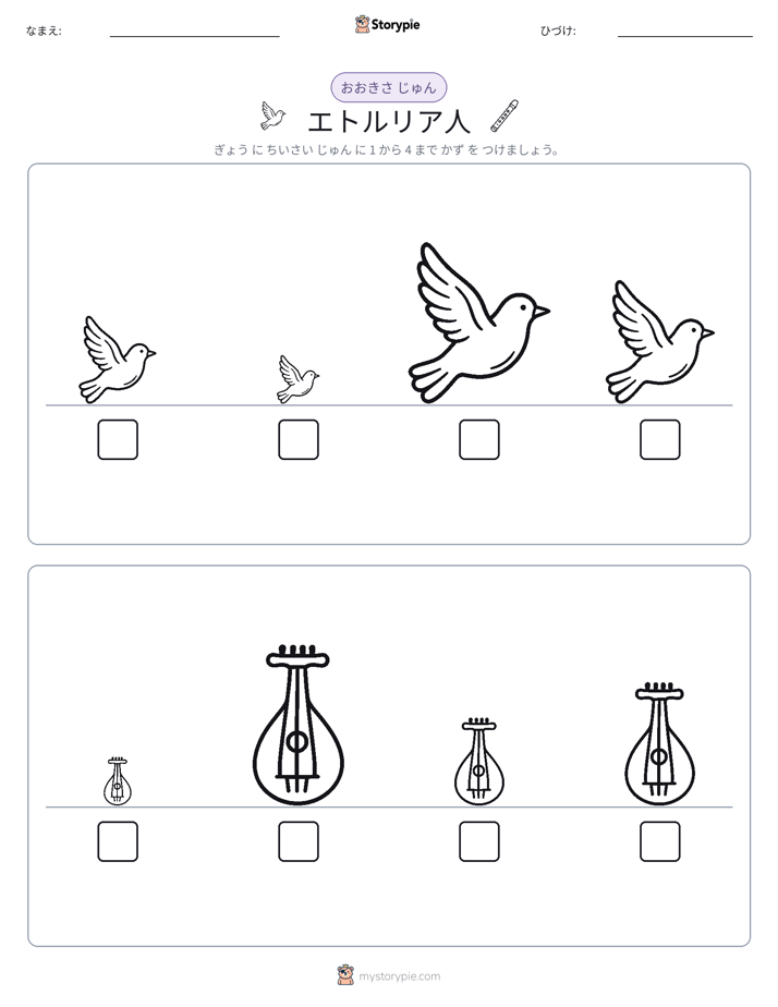 サイズ順