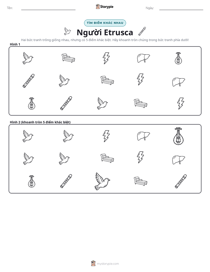 Tìm Sự Khác Biệt