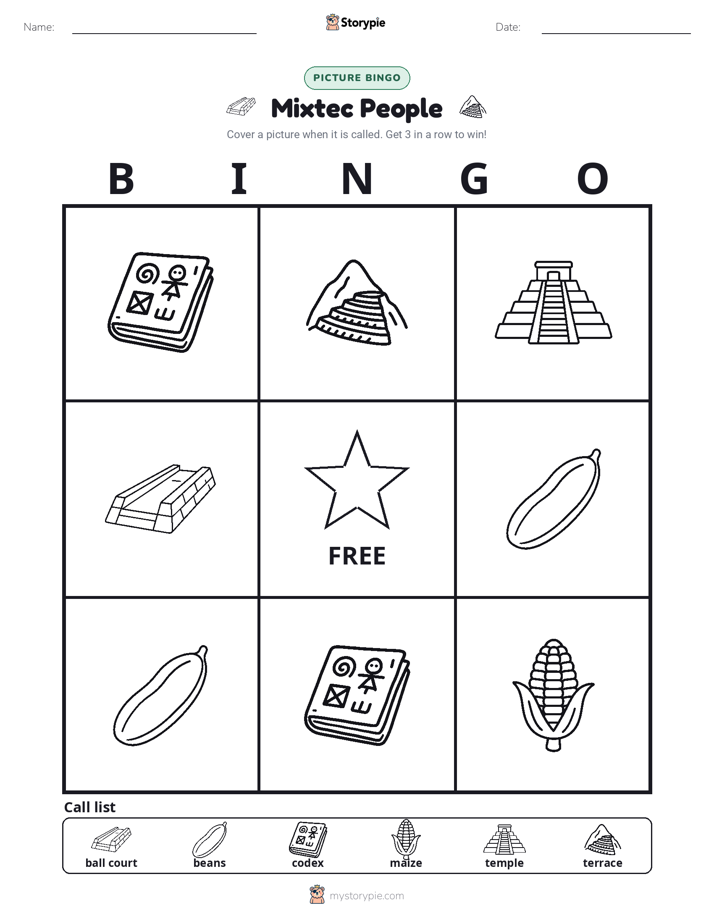 Picture Bingo