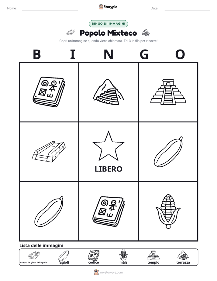 Bingo delle Immagini