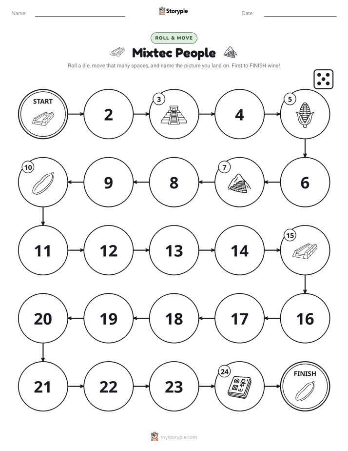 Roll & Move Game