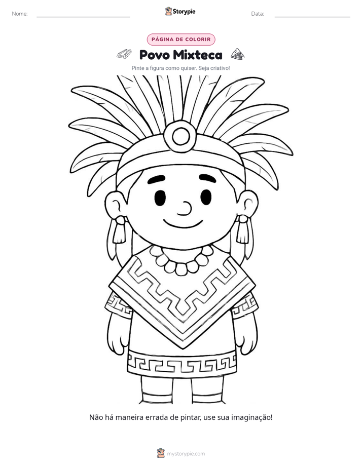 Página para colorir