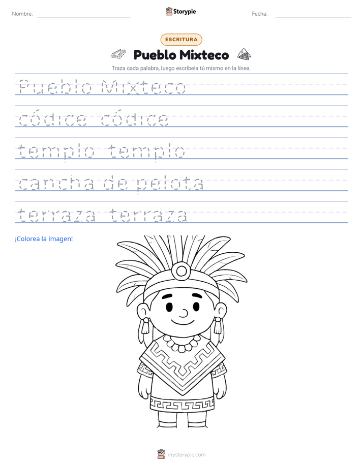 Práctica de Escritura