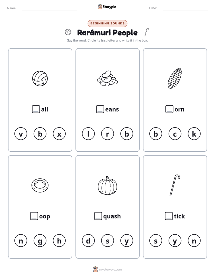 Beginning Sounds