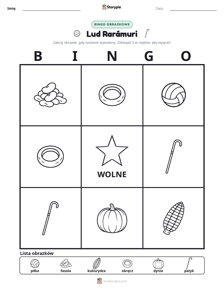 Bingo obrazkowe