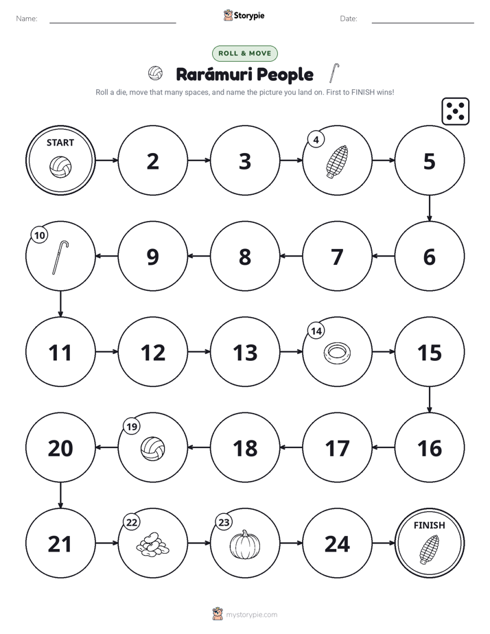 Roll & Move Game