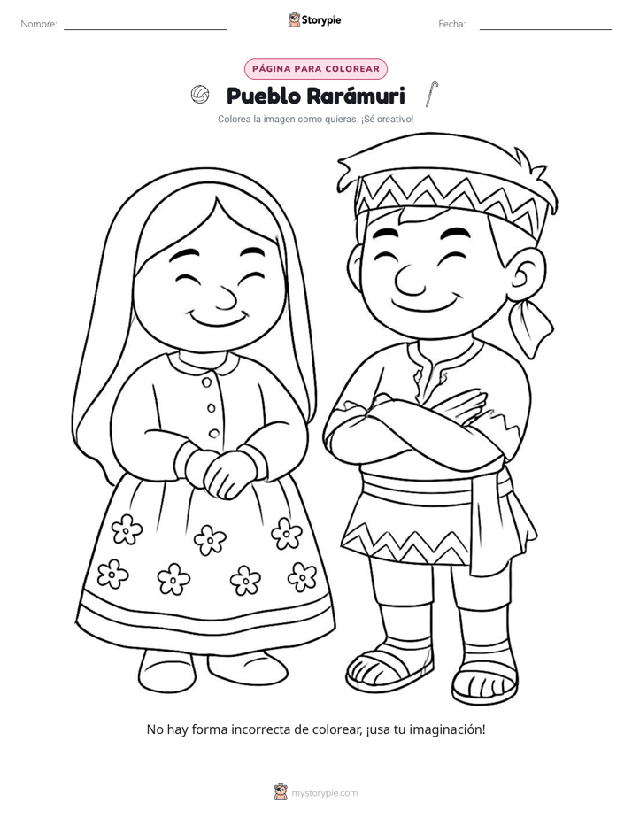 Página para Colorear
