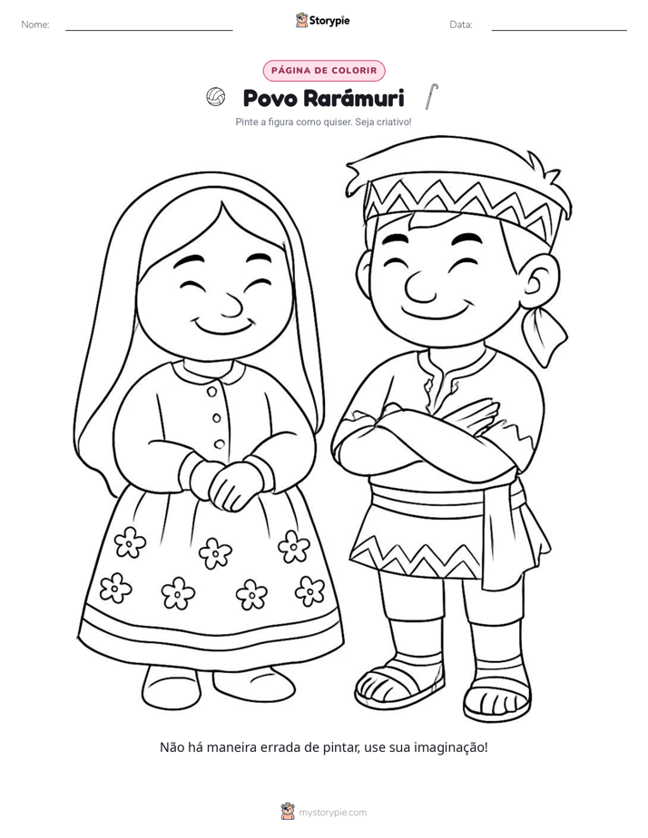 Página para colorir