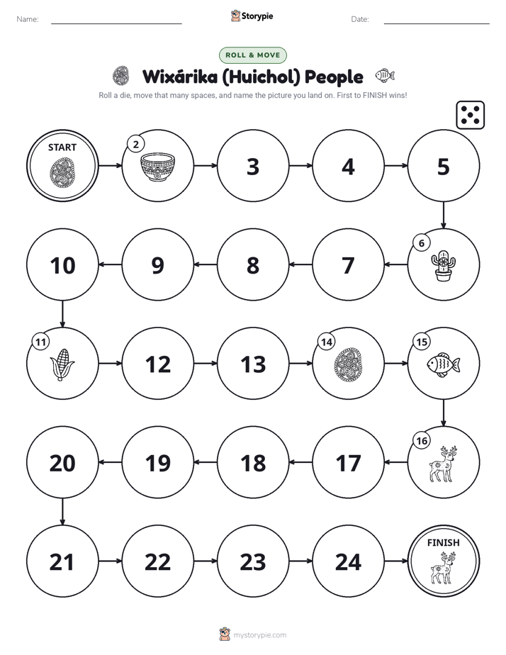 Roll & Move Game