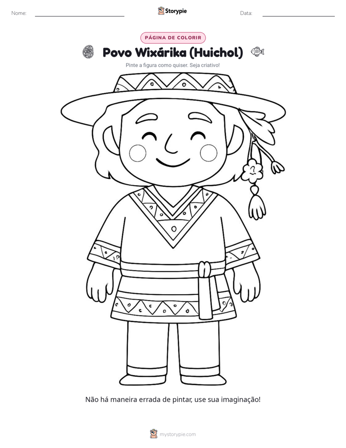 Página para colorir