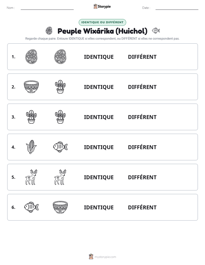 Identique ou Différent