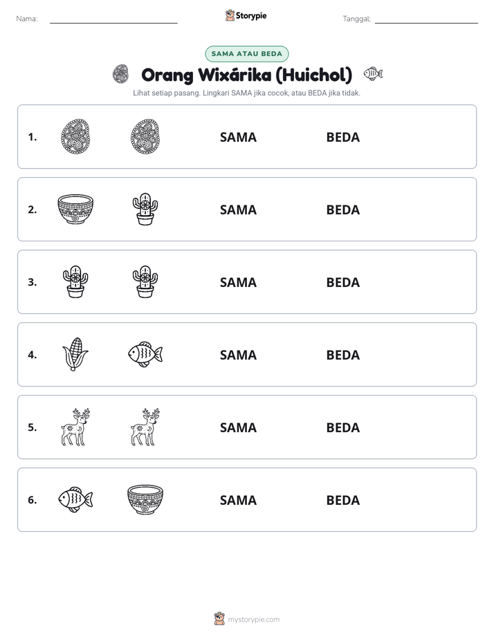 Sama atau Berbeda