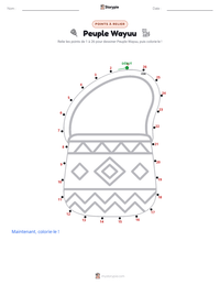 Aperçu de la feuille de travail imprimable Peuple Wayuu
