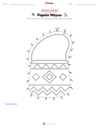 Anteprima della scheda stampabile di Popolo Wayuu