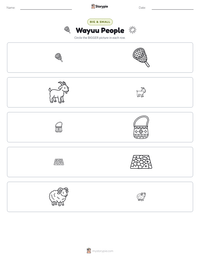 Wayuu People printable worksheet preview