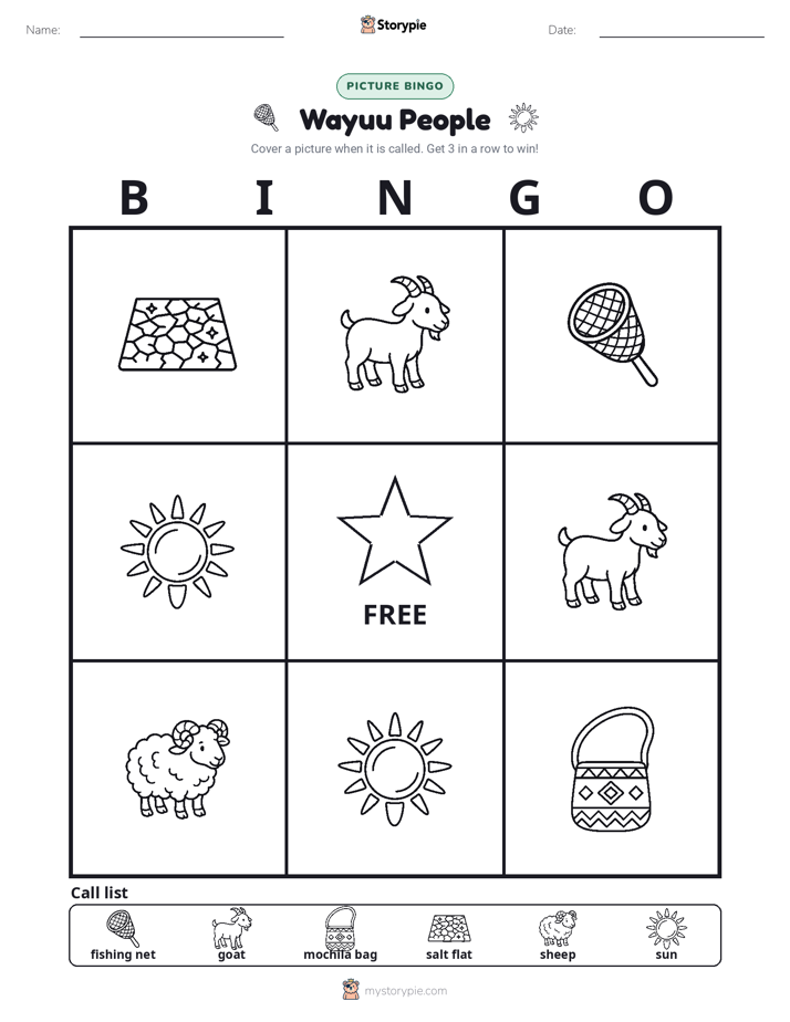 Picture Bingo