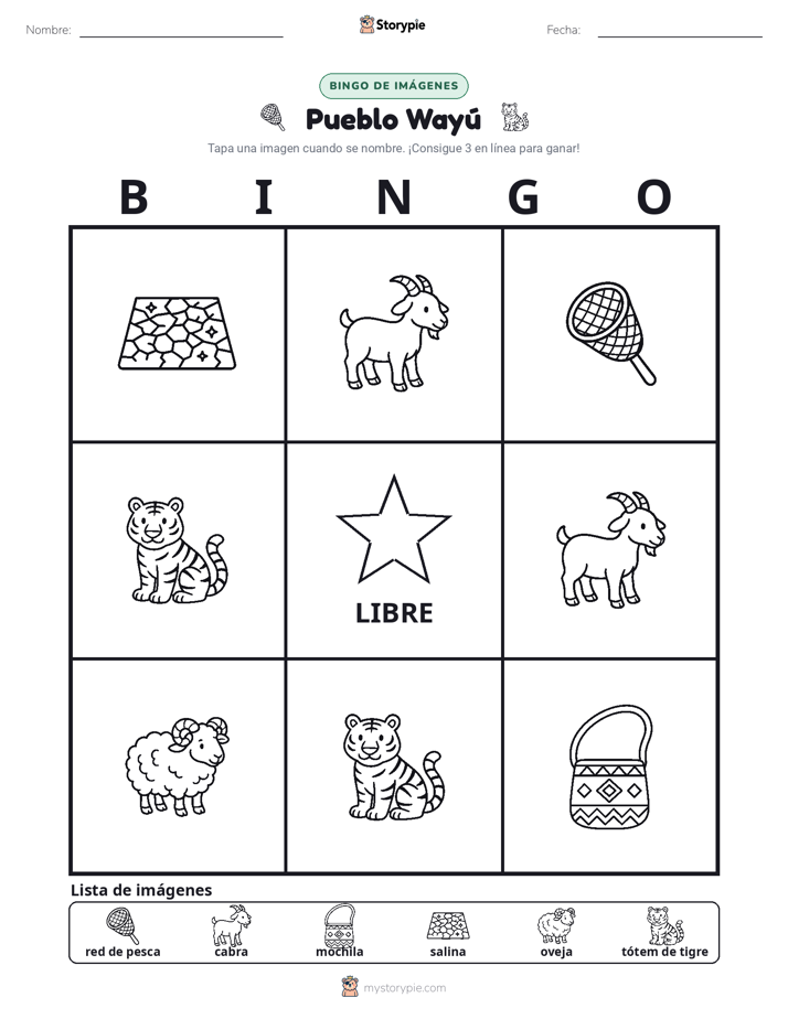 Bingo de Imágenes