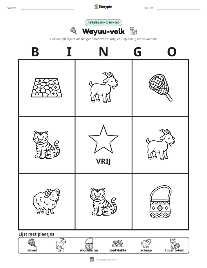 Afbeelding Bingo
