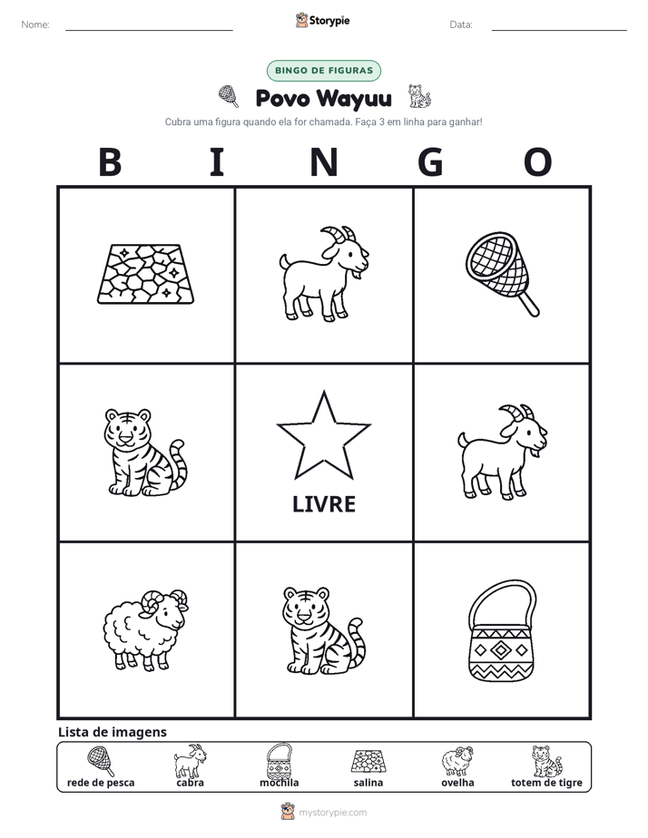 Bingo de Imagens