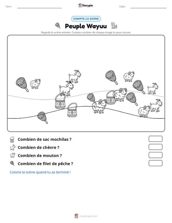Scène de Comptage