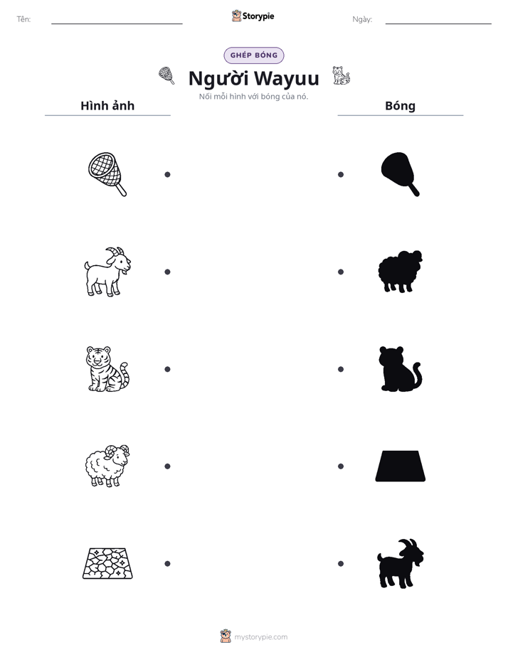 Ghép Hình Bóng