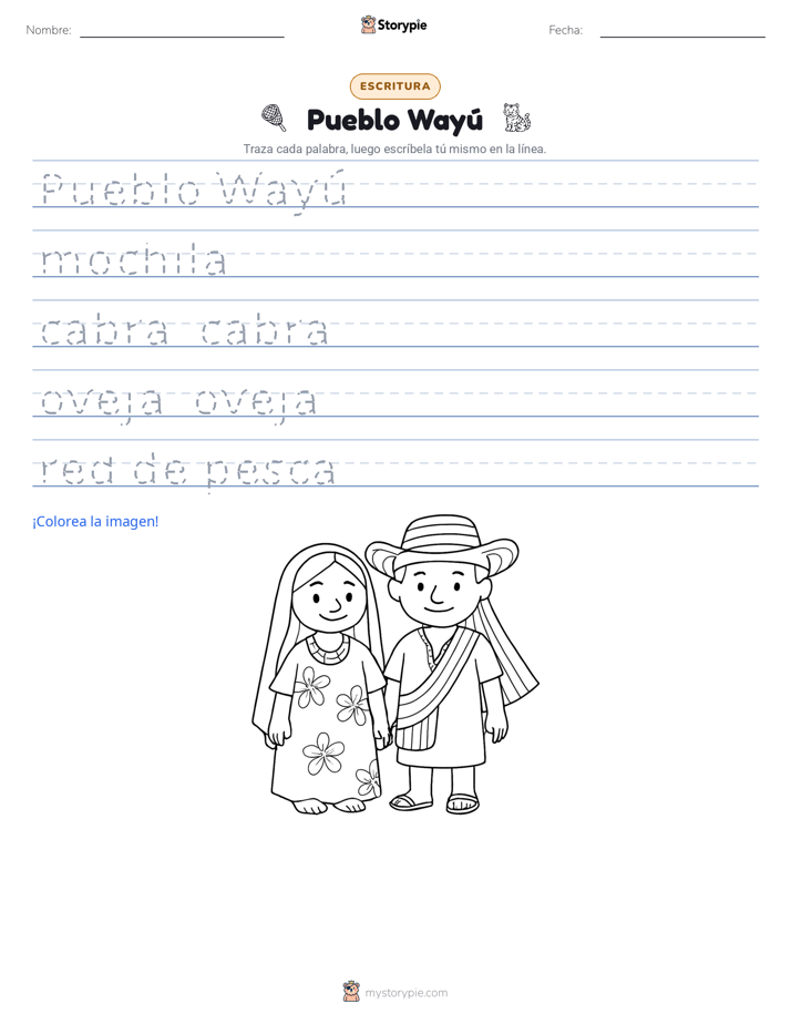 Práctica de Escritura