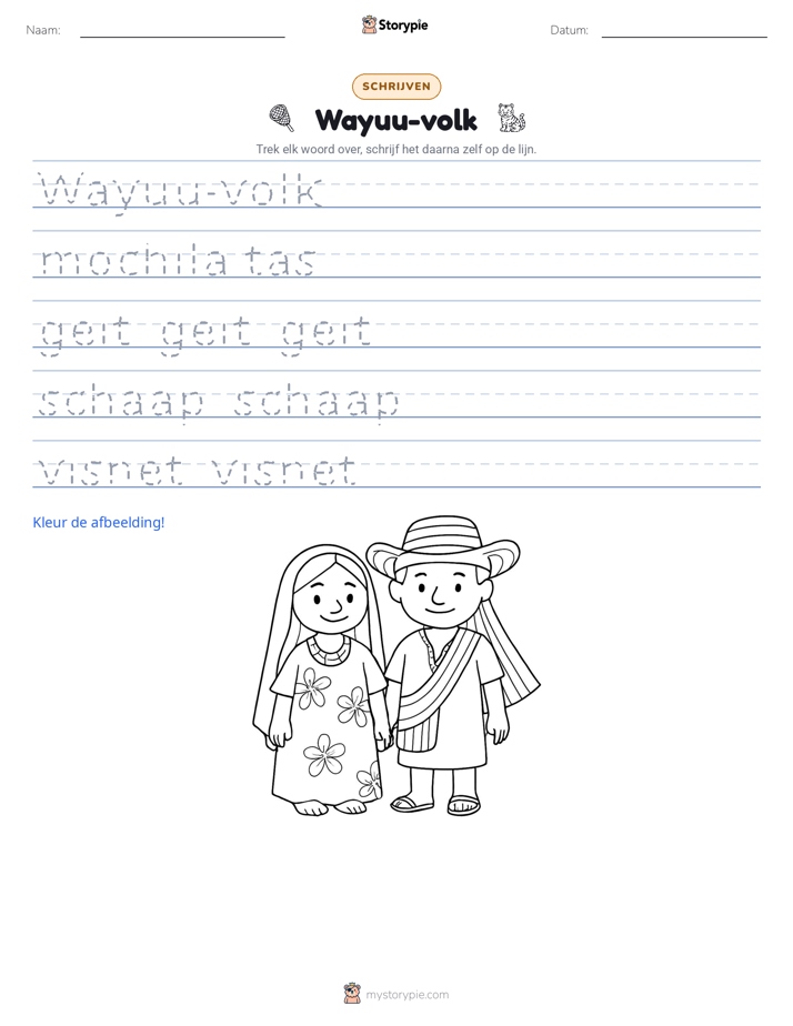 Schrijf Oefening
