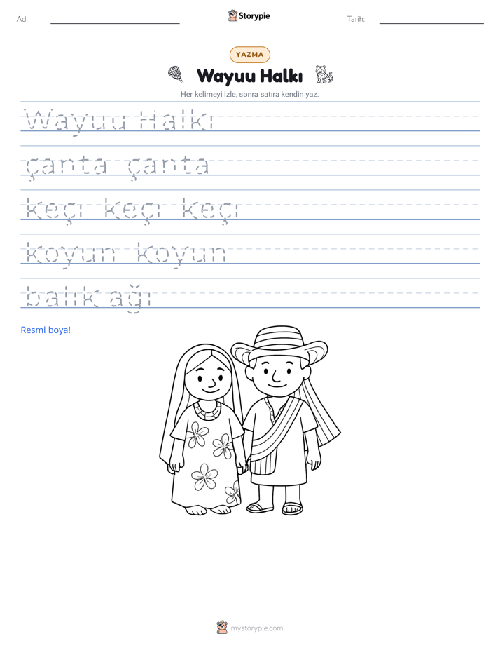 Yazma Pratiği