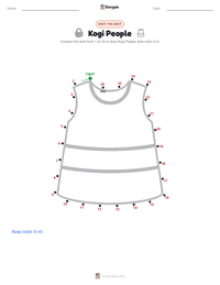 Kogi People printable worksheet preview