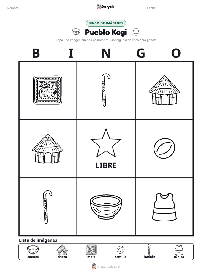 Bingo de Imágenes