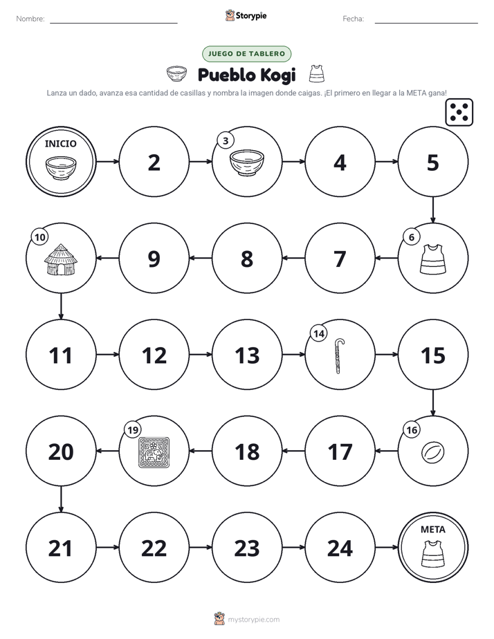 Juego de Rueda y Avanza