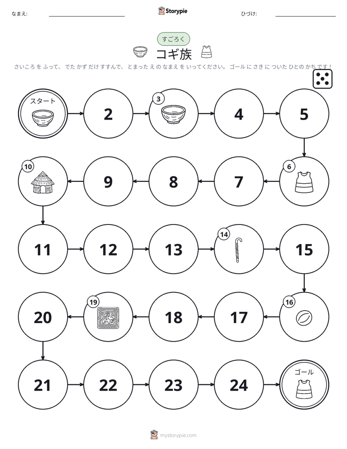 ロール＆ムーブゲーム