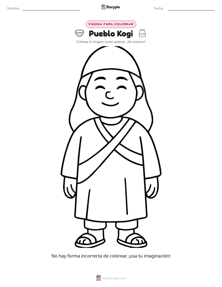 Página para Colorear