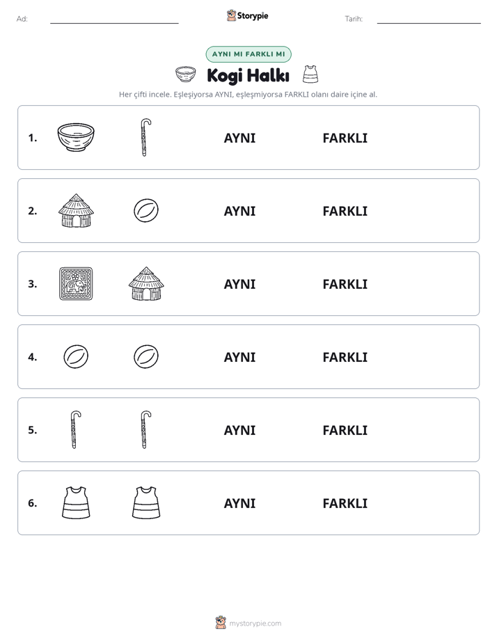 Aynı mı Farklı mı