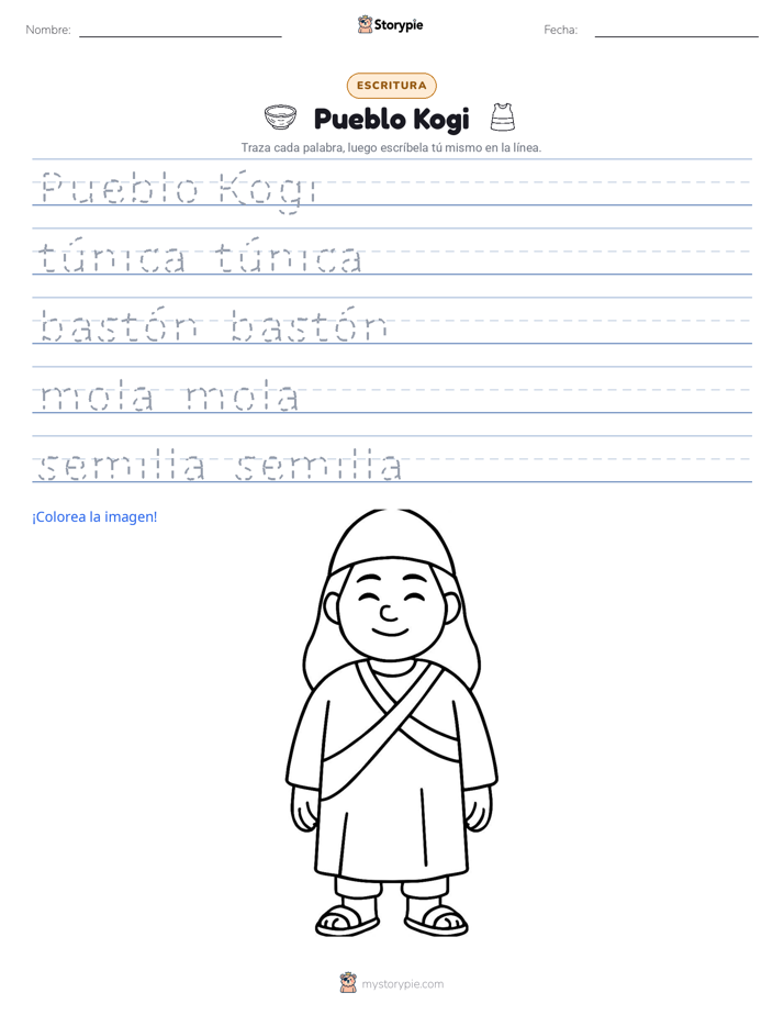 Práctica de Escritura