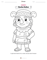Moche-Kultur druckbare Arbeitsblatt Vorschau