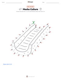 Moche Culture printable worksheet preview