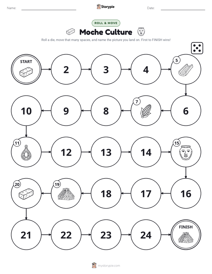 Roll & Move Game