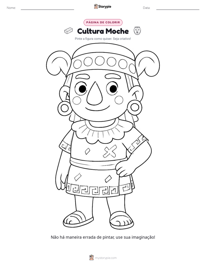 Página para colorir