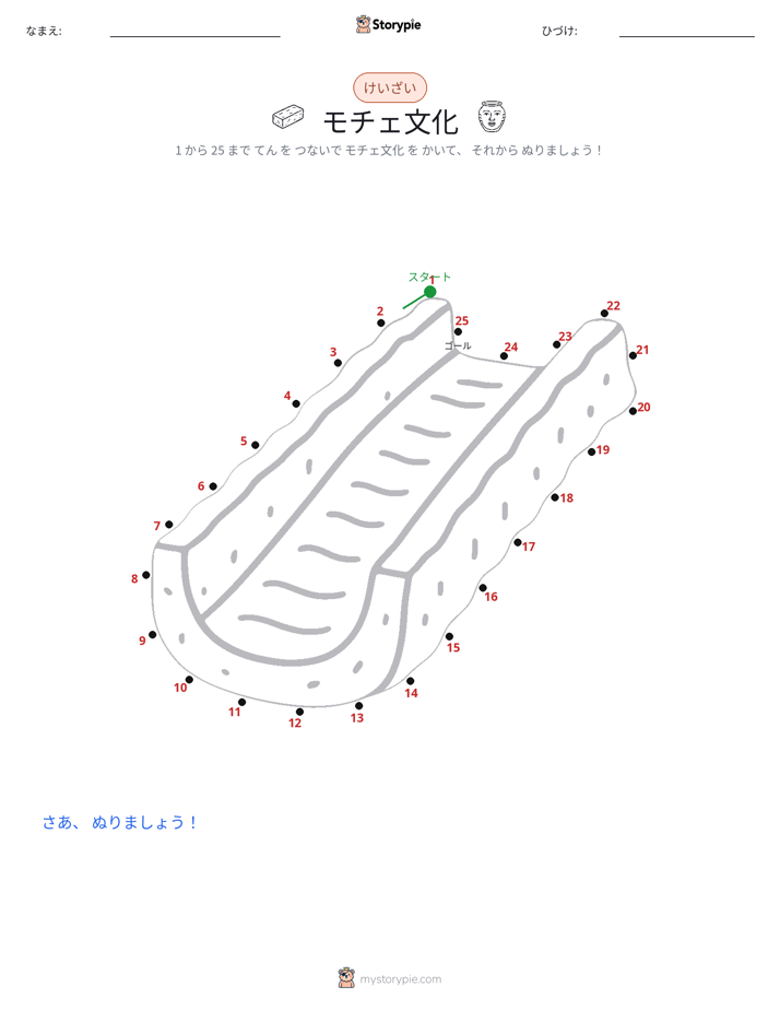 点つなぎ