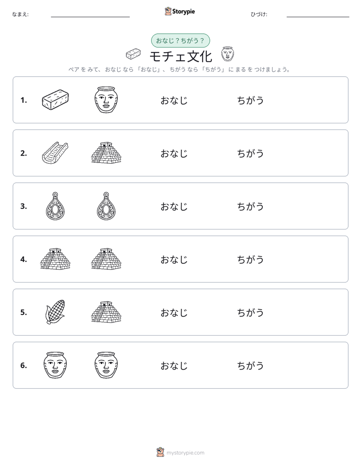 同じか違うか