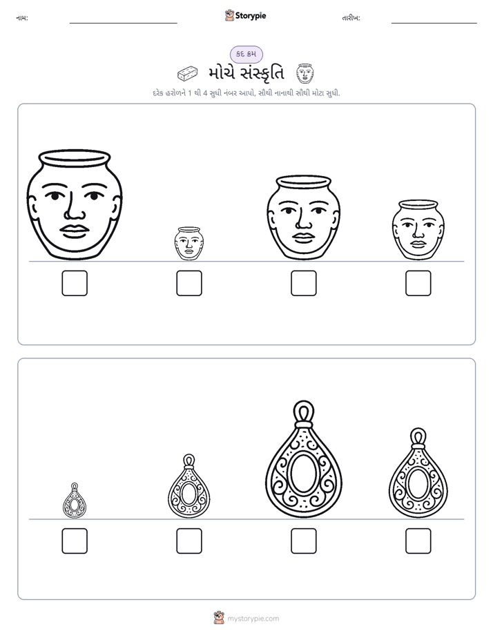 આકાર ક્રમ