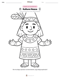 Podgląd drukowalnego arkusza ćwiczeń Kultura Nazca