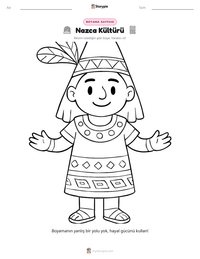 Nazca Kültürü yazdırılabilir çalışma sayfası önizlemesi