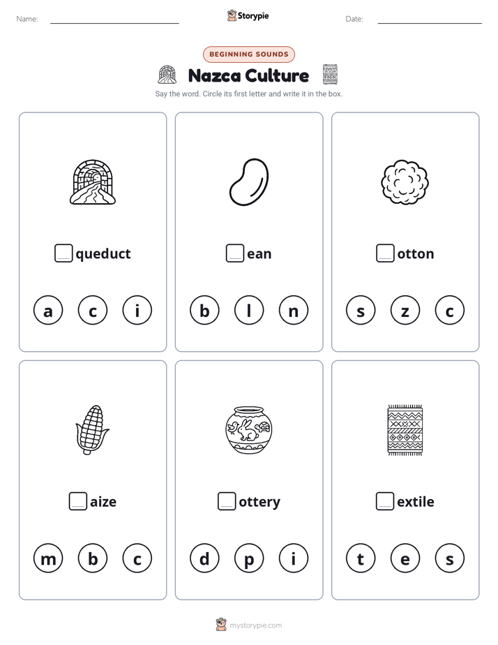 Beginning Sounds