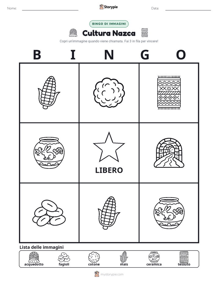 Bingo delle Immagini