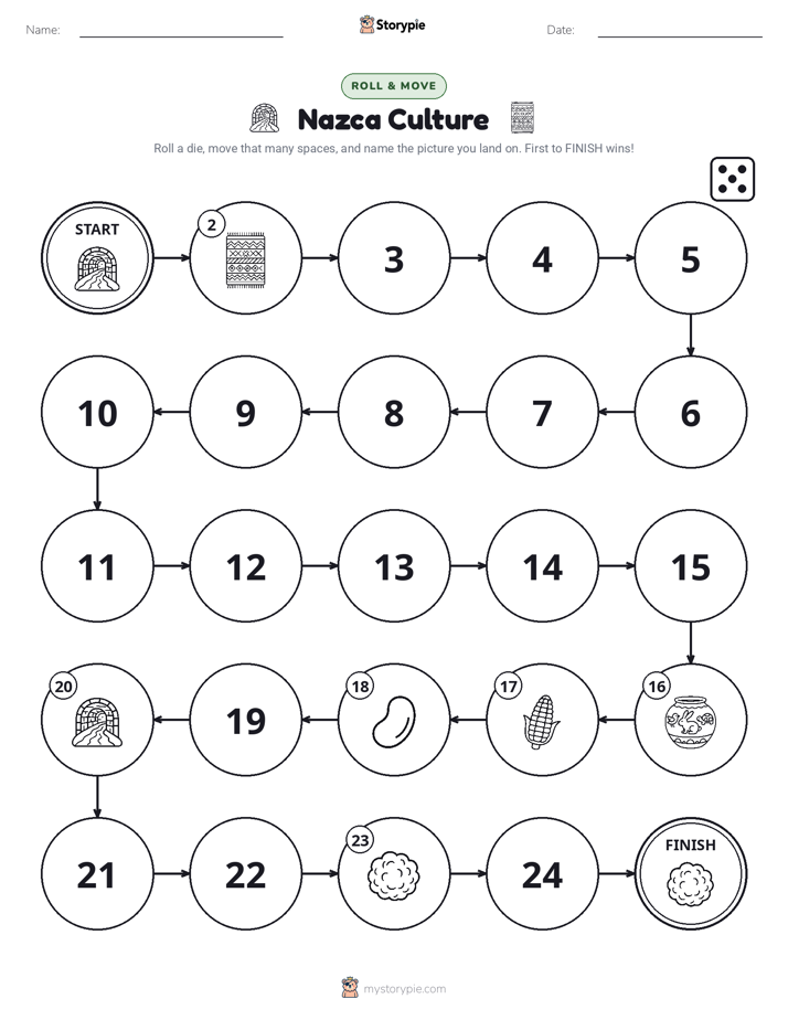 Roll & Move Game